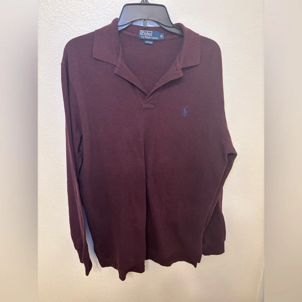 Ralph Lauren Deep Burgundy Polo Shirt